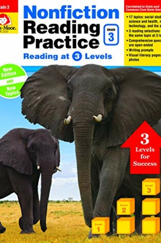 Cover of Nonfiction Reading Practice, Grade 3