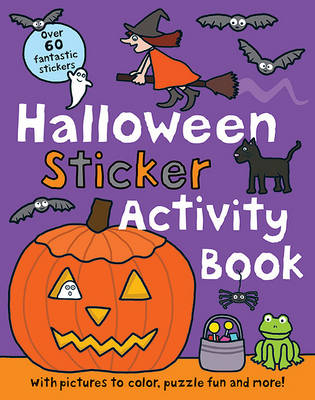 Book cover for Halloween Preschool Color and Activity Book