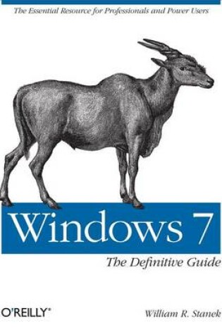 Cover of Windows 7: The Definitive Guide