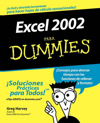 Book cover for Excel 2002 Para Dummies