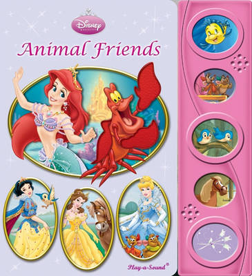 Book cover for Disney Princess Animal Friends, Little Touch & Hear Book