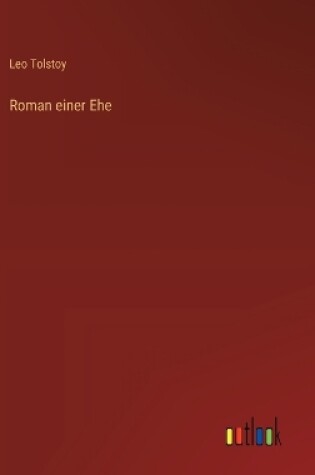 Cover of Roman einer Ehe