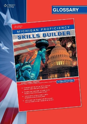 Book cover for MICHIGAN PROFICIENCY SKILLS BUILDER GLOSSARY (REVISED 2007)