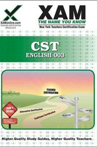 Cover of Nystce Cst English Teacher Certification Exam 003