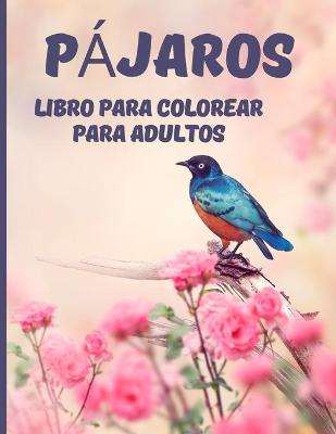 Book cover for Pájaros Libro para Colorear para Adultos