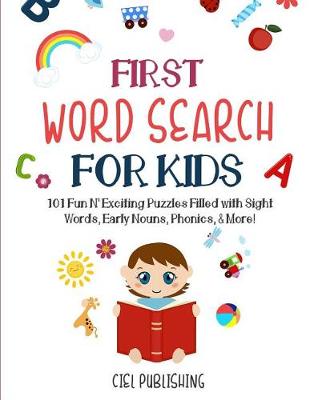 Book cover for First Word Search for Kids (Ages 5-7)