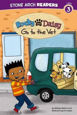 Book cover for Rocky and Daisy Go to the Vet