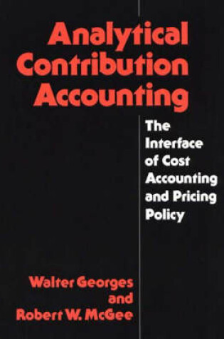 Cover of Analytical Contribution Accounting