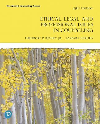 Cover of Ethical, Legal, and Professional Issues in Counseling