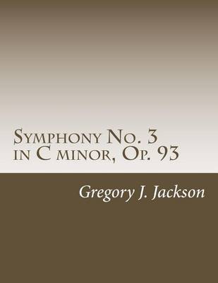 Book cover for Symphony No. 3 in C Minor, Op. 93