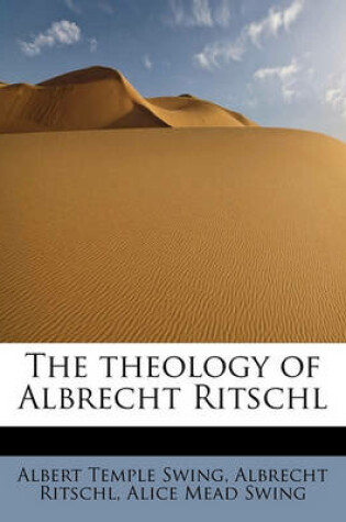 Cover of The Theology of Albrecht Ritschl