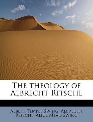 Book cover for The Theology of Albrecht Ritschl