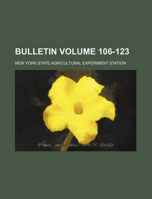 Book cover for Bulletin Volume 106-123