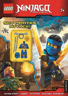 Book cover for Sky Pirates Attack! (Activity Book with Minifigure)