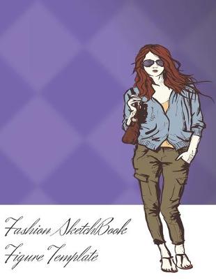 Book cover for Fashion SketchBook Figure Template