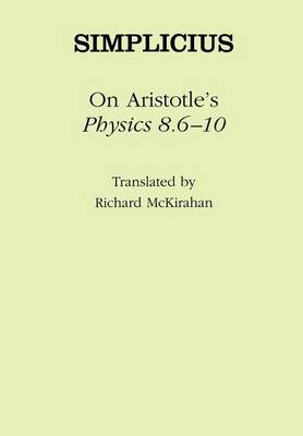 Book cover for On Aristotle's "Physics 8.6-10"