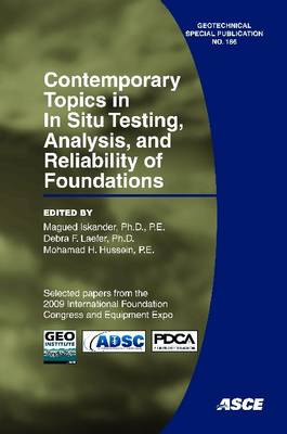 Book cover for Contemporary Topics in in Situ Testing, Analysis, and Reliability of Foundations