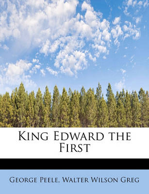 Book cover for King Edward the First