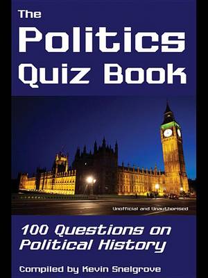 Book cover for The Politics Quiz Book