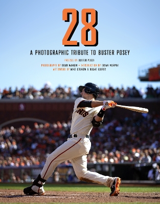 Book cover for 28: A Photographic Tribute to Buster Posey