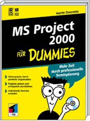 Book cover for MS Project 2000 Fur Dummies
