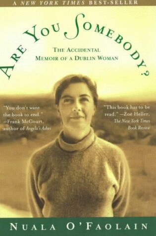 Cover of Are You Somebody?: the Accidental Memoir of a Dublin Woman