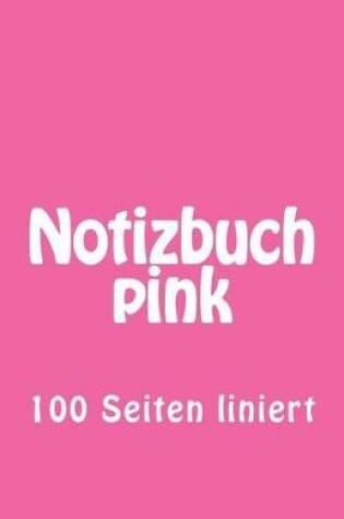 Cover of Notizbuch pink