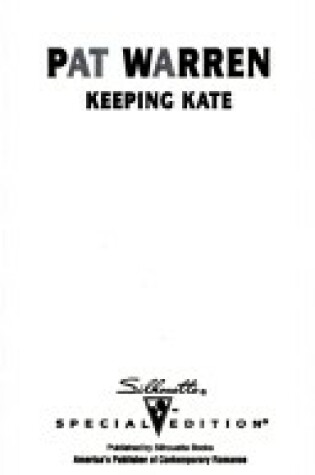 Cover of Keeping Kate