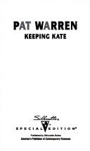 Book cover for Keeping Kate