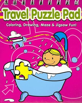 Cover of Travel Puzzle Pad: Pink