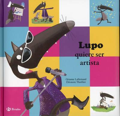 Book cover for Lupo quiere ser artista