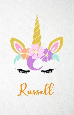 Book cover for Russell A5 Lined Notebook 110 Pages