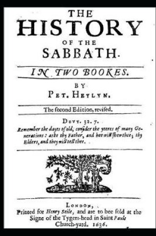 Cover of The History of the Sabbath