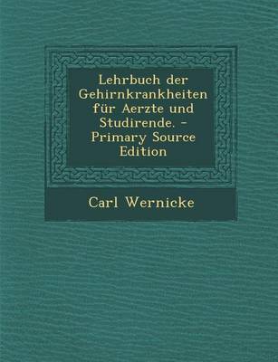 Book cover for Lehrbuch Der Gehirnkrankheiten Fur Aerzte Und Studirende.