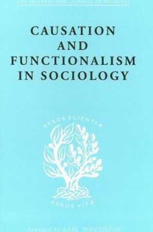 Cover of Causation and Functionalism in Sociology