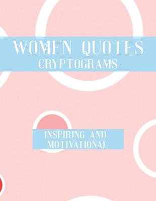 Book cover for Women Quotes Cryptograms