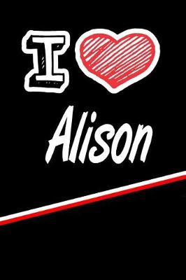 Book cover for I Love Alison