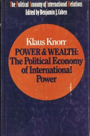 Cover of Power and Wealth
