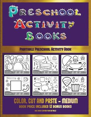 Cover of Printable Preschool Activity Book (Preschool Activity Books - Medium)