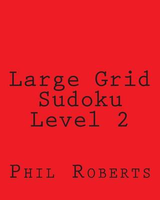 Book cover for Large Grid Sudoku Level 2