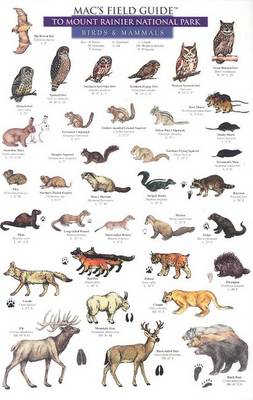 Cover of Mac's Field Guides: Mount Rainier National Park Mammals & Birds