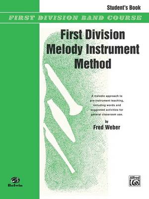 Book cover for First Division Melody Instrument Method