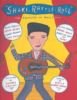 Book cover for Shake, Rattle, and Roll: The Founders of Rock and Roll