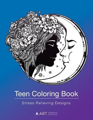 Book cover for Teen Coloring Book