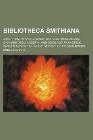 Cover of Bibliotheca Smithiana
