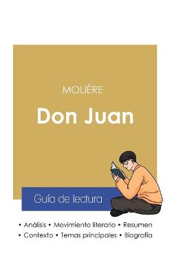 Book cover for Guia de lectura Don Juan de Moliere (analisis literario de referencia y resumen completo)