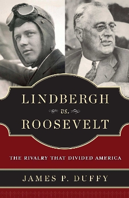 Book cover for Lindbergh vs. Roosevelt