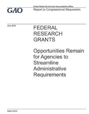 Book cover for Federal Research Grants