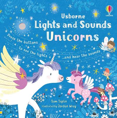 Book cover for Lights and Sounds Unicorns