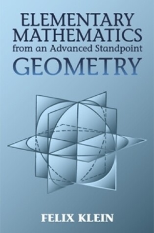 Cover of Elementary Mathmatics from an Advan